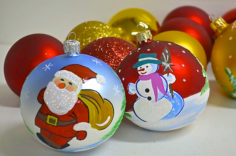addobbi per alberi di Natale in vetro baubles decorazioni produttore Polonia