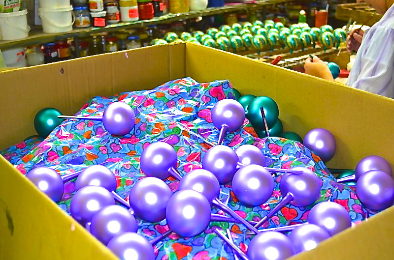 addobbi per alberi di Natale in vetro baubles decorazioni produttore Polonia